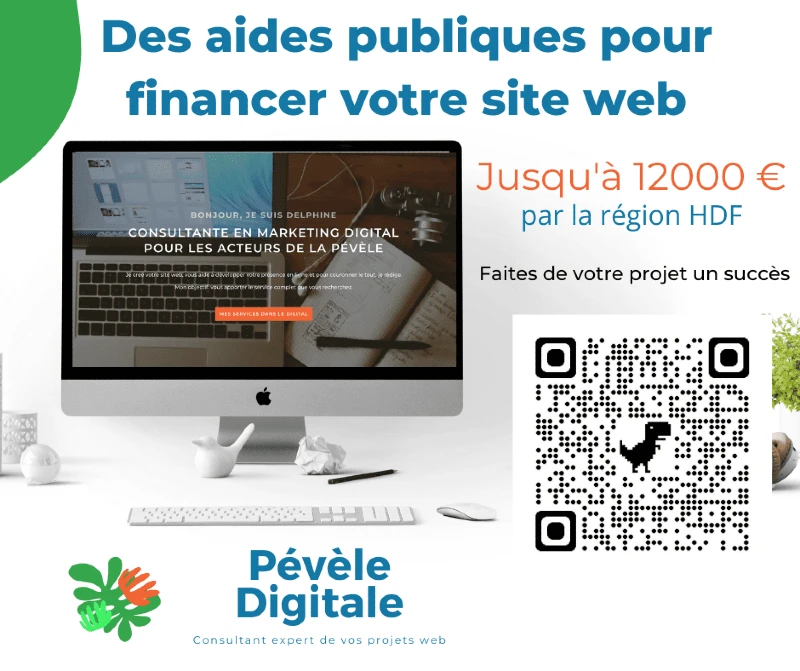 La région Hauts de France subventionne votre site web