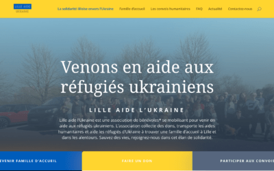 Pévèle Digitale offre son site Internet à Lille Aide l’Ukraine et du coeur à l’ouvrage !